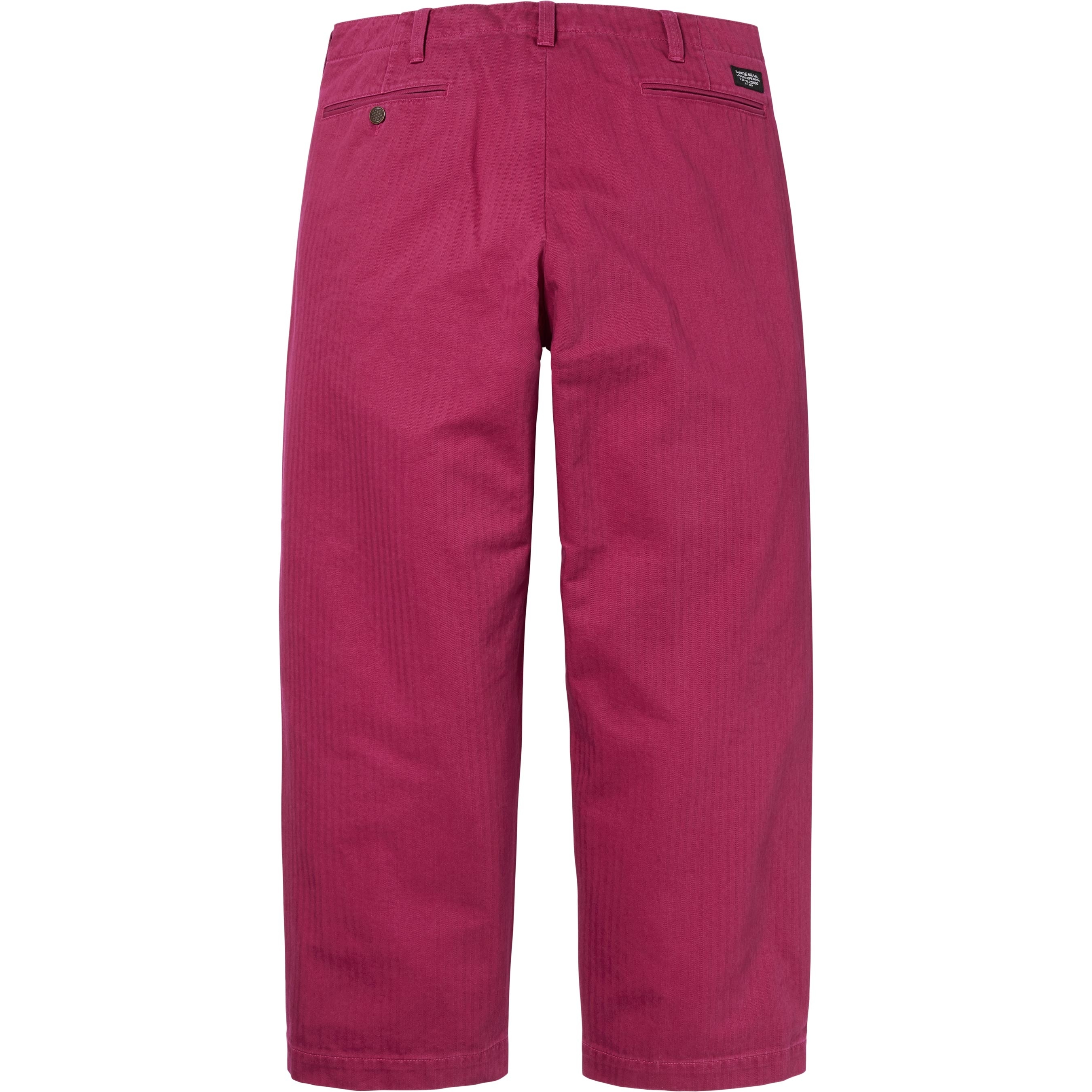 Washed Herringbone Chino Pant view 6